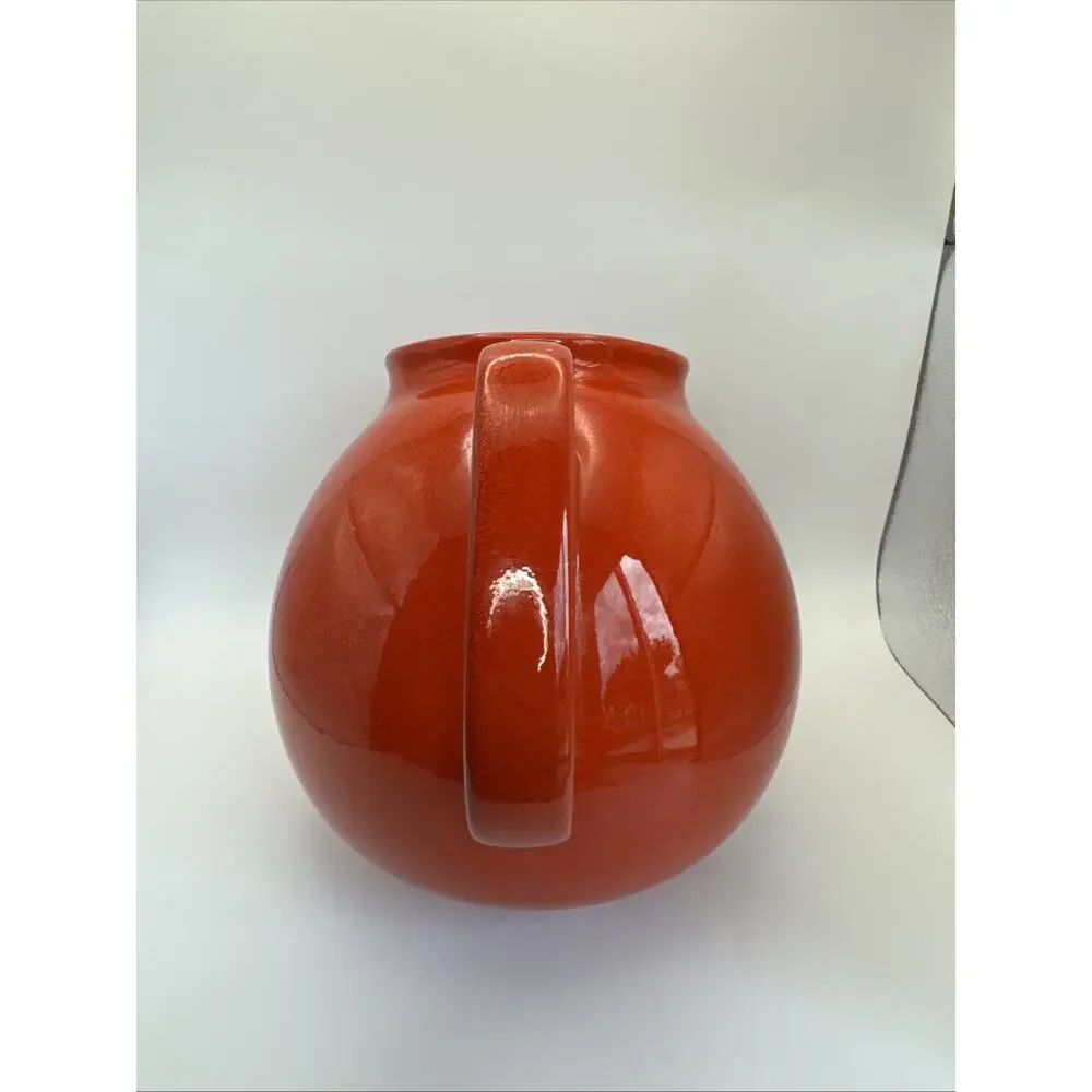 Vintage Waechtersbach Solid‎ Red bubble shaped 70 oz Pitcher